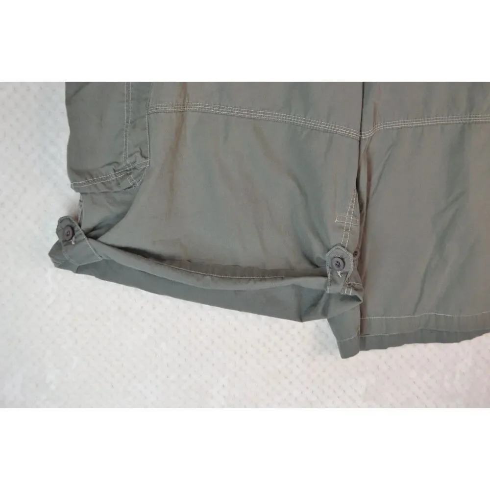 King Size Men's 52 Grey Cargo High Rise 13 inch Shorts